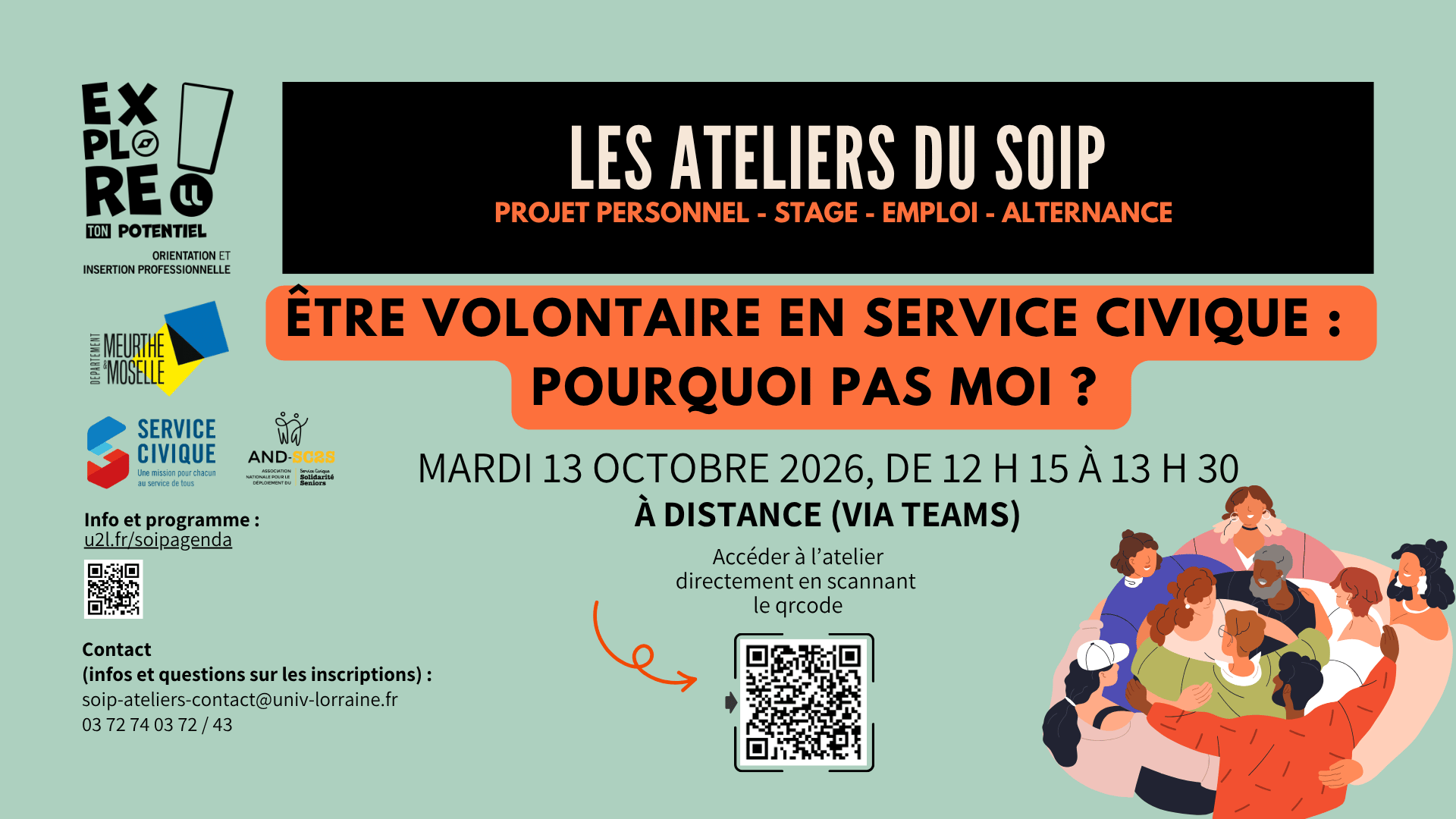 Atelier du SOIP du 13 octobre 2026